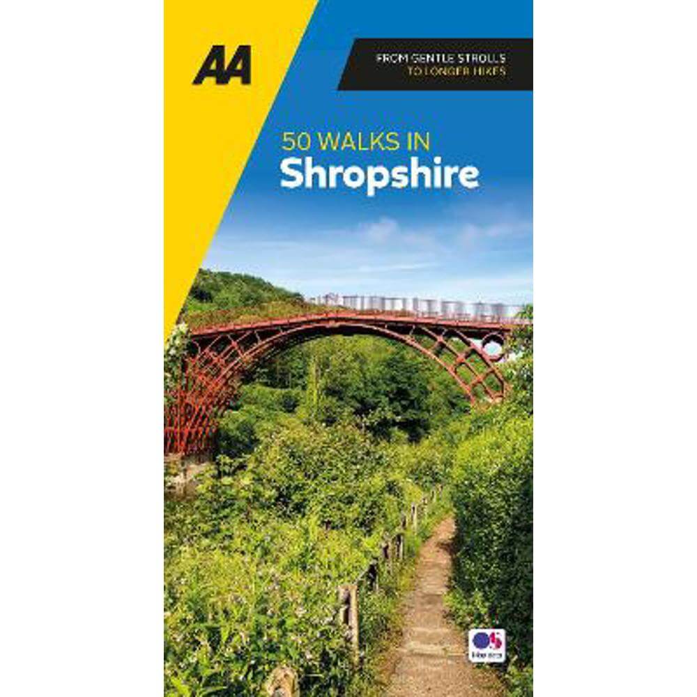 AA 50 Walks in Shropshire (Paperback)